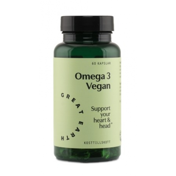 Great Earth Omega 3 Vegaaninen