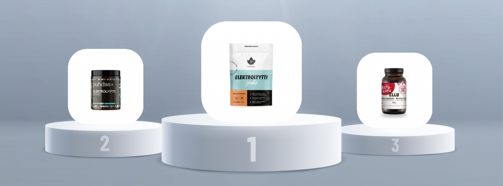 bedste elektrolyyttijauhe