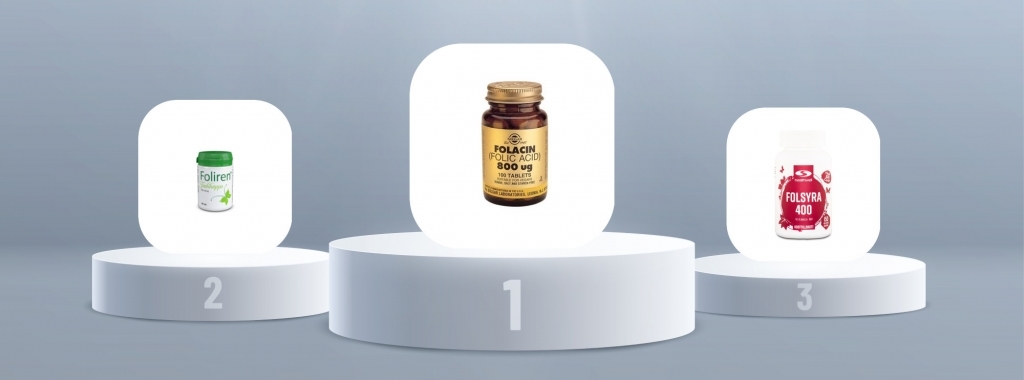 bedste foolihappo raskautta suunnittelevalle