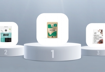 Vegaaninen proteiinijauhe banner