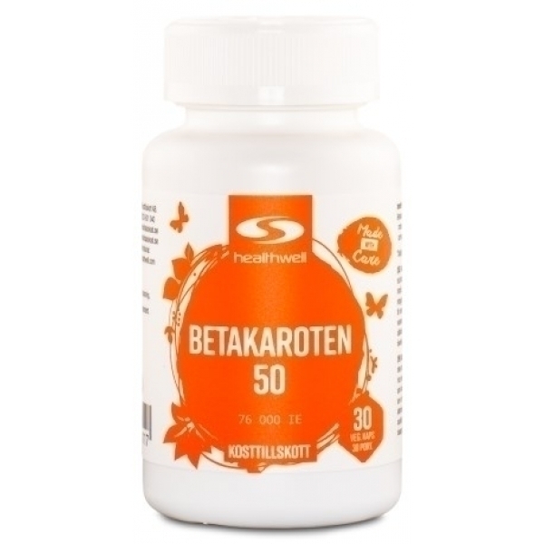 Healthwell Beetakaroteeni 50