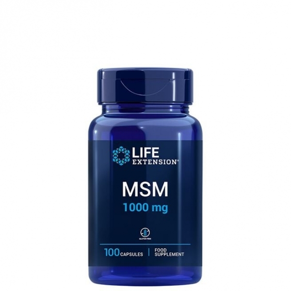 Life Extension MSM 1000 mg, 100 caps