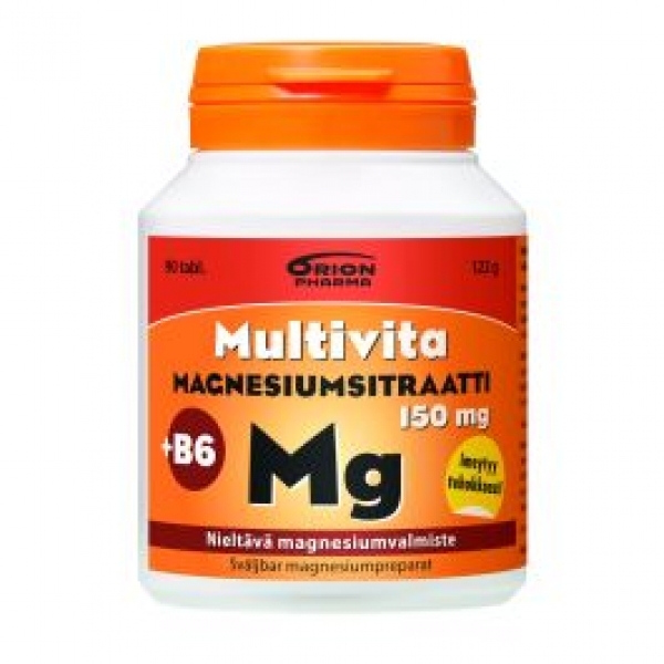 Orion Pharma Multivita Magnesiumsitraatti+B6
