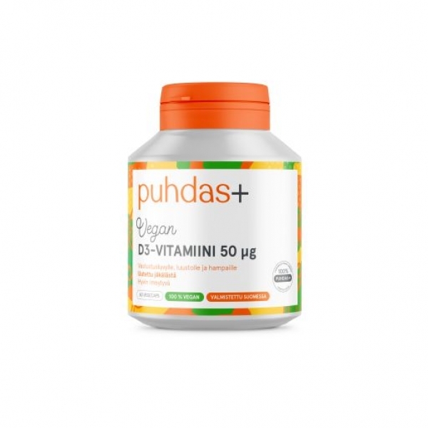 Puhdas+ D3-vitamiini, vegaaninen