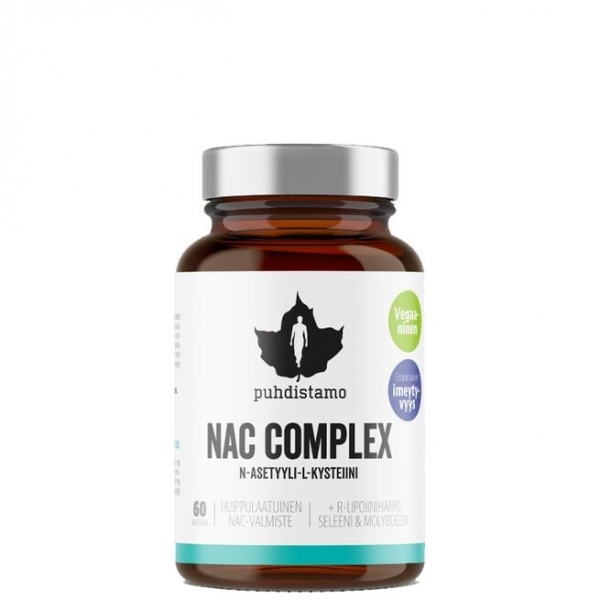 Puhdistamo NAC Complex, 60 caps