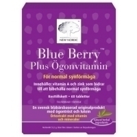 Healthwell New Nordic Blue Berry Plus Silmävitamiini
