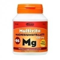 Multivita Magnesiumsitraatti+B6 150mg 90 tabl