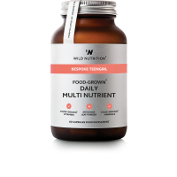 Wild NutritionFood-Grown Teinitytön multivitamiini, 60 kpl