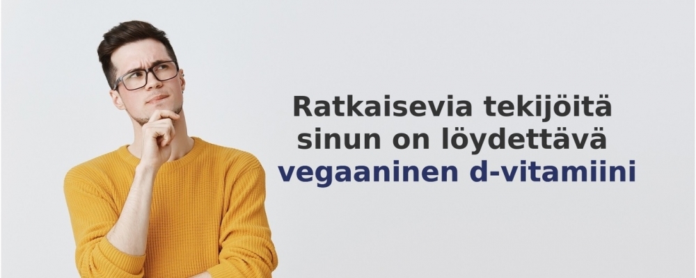 usein kysytyt kysymykset aiheesta Vegaaninen d-vitamiini